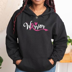Breast Cancer Warrior Breast Cancer Awareness Pink Ribbon Hoodie 1