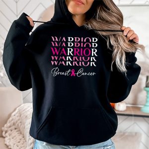 Breast Cancer Warrior Breast Cancer Awareness Pink Ribbon Hoodie 2 4