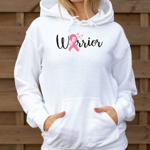 Breast Cancer Warrior Breast Cancer Awareness Pink Ribbon Hoodie 3 1