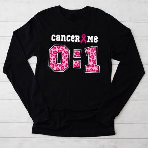 Breast Cancer Awareness Gifts Cancer 0 Me 1 Survivor Gift Longsleeve Tee