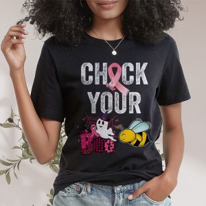 Check Your Boo Bees Shirt Funny Breast Cancer Halloween T Shirt 2