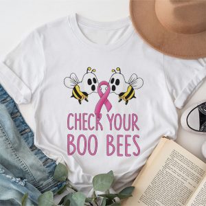 Breast Cancer Awareness Shirt Check Your Boo Bees Special T-Shirt