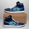 Chile (Special Version) High Sneakers Air Jordan 1 - Blue Galaxy JD1 Shoes