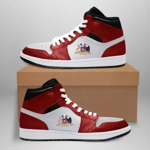 Chile (Special Version) High Sneakers Air Jordan 1 - Chicago Style JD1 Shoes