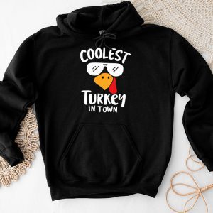 Thanksgiving Family Shirts Coolest Turkey In The Flock Special Gift Hoodie