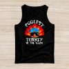 Coolest Turkey In The Flock Toddler Boys Thanksgiving Kids Tank Top