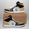 Costa Rica High Sneakers Air Jordan 1 - Retro Gold Toe JD1 Shoes