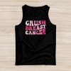 Crush Breast Cancer Pink Bling High Heels Ribbon Tank Top