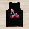 Crush Breast Cancer Pink Bling High Heels Ribbon Tank Top