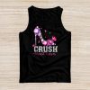 Crush Breast Cancer Pink Bling High Heels Ribbon Tank Top