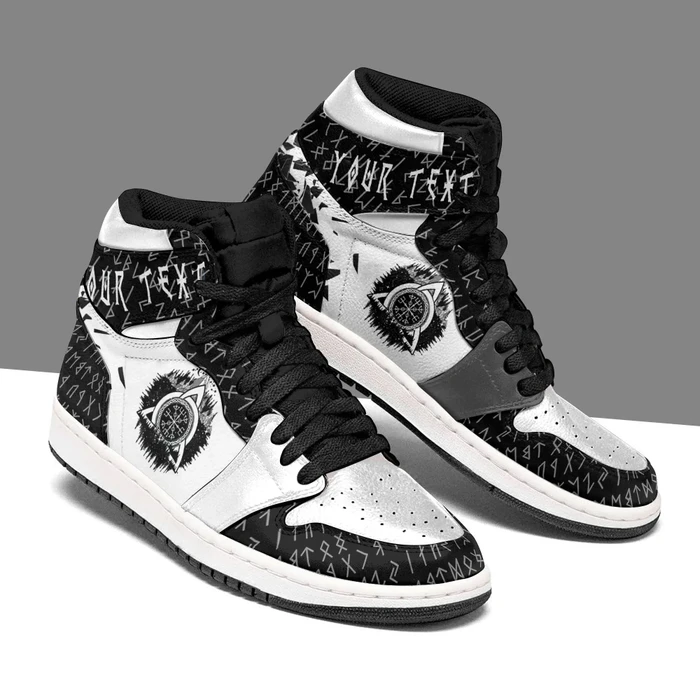 Custom Valknut Symbol Special High Top Shoe Air Jordan 1 JD1 Shoes