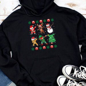 Funny Christmas Shirts Dabbing Santa Friends Xmas Gifts Special Hoodie