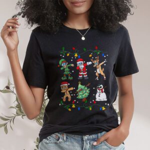 Dabbing Santa Friends Xmas Gifts Kids Girls Boys Christmas T Shirt 1 2