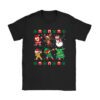 Dabbing Santa Friends Xmas Gifts Kids Girls Boys Christmas T-Shirt