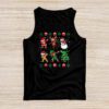 Dabbing Santa Friends Xmas Gifts Kids Girls Boys Christmas Tank Top