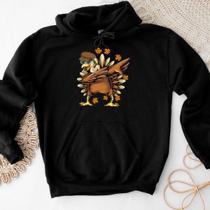 Thanksgiving Shirts Funny Dabbing Turkey Thanksgiving Day Cute Hoodie