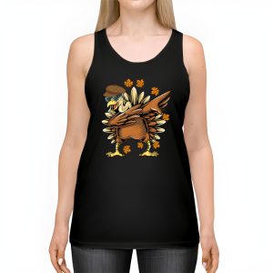 Dabbing Turkey Thanksgiving Day Pilgrim Boys Girls Funny Dab Tank Top 2 3