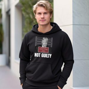 Donald Trump Police Mugshot Photo Not Guilty 45 47 President Hoodie 3 1