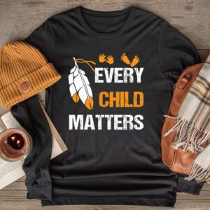 Every Child In Matters Orange Day Kindness Equality Unity Longsleeve Tee-2