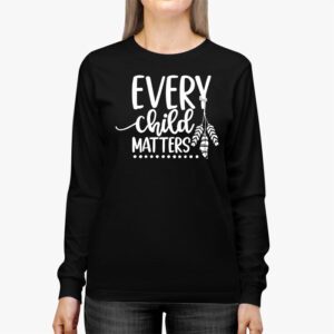 Every Child In Matters Orange Day Kindness Equality Unity Longsleeve Tee 2