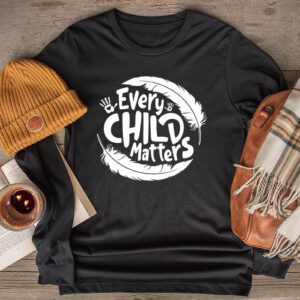 Every Child In Matters Orange Day Kindness Equality Unity Longsleeve Tee