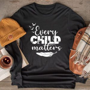 Every Child In Matters Orange Day Kindness Equality Unity Longsleeve Tee