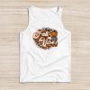 Fall Vibes Retro Leopard Circle Pumpkin Thanksgiving Costume Tank Top