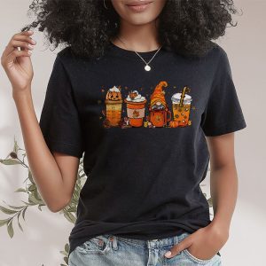 Fall coffee pumpkin spice latte iced warm cozy autumn orange T Shirt 2 2