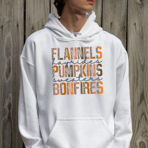Flannels Hayrides Pumpkins Vintage Sweaters Bonfires Autumn Hoodie 2 2