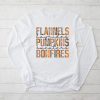 Flannels Hayrides Pumpkins Vintage Sweaters Bonfires Autumn Longsleeve Tee