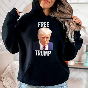 Free Donald Trump Mugshot Hoodie 2 2