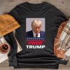 Free Donald Trump Mugshot Longsleeve Tee