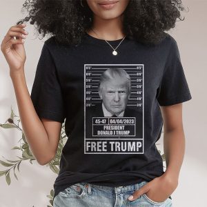 Free Donald Trump Mugshot T Shirt 2