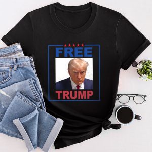 Free Donald Trump Mugshot T-Shirt