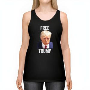 Free Donald Trump Mugshot Tank Top 2 2