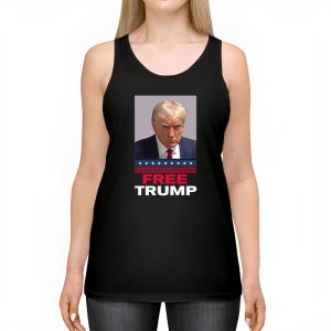 Free Donald Trump Mugshot Tank Top 2 3