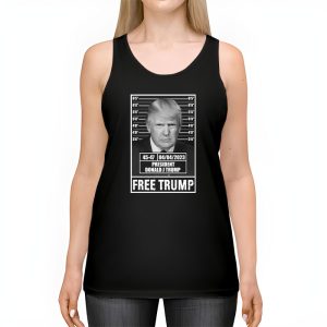 Free Donald Trump Mugshot Tank Top 2