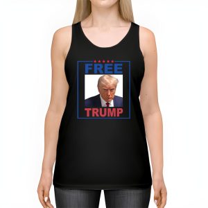 Free Donald Trump Mugshot Tank Top 2 4