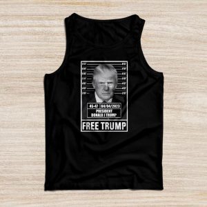 Free Donald Trump Mugshot Tank Top