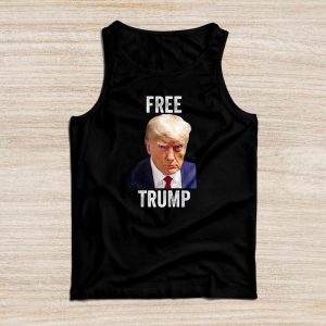 Free Donald Trump Mugshot Tank Top