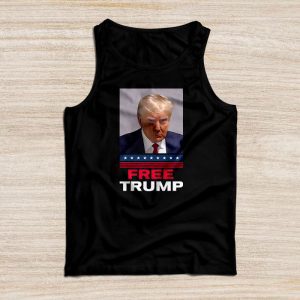 Donald Trump Shirt Free Trump Mugshot Special Tank Top