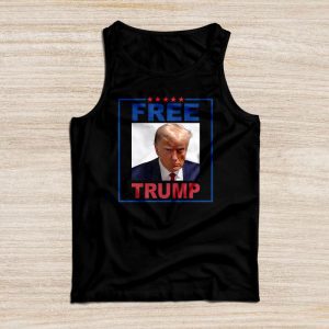 Free Donald Trump Mugshot Tank Top