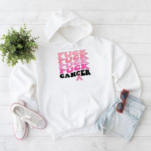 Fuck Cancer Tshirt for Breast Cancer Awareness Hoodie 1 2