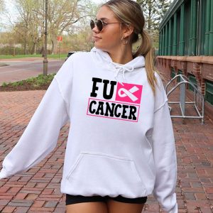 Fuck Cancer Tshirt for Breast Cancer Awareness Hoodie 2