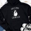 Funny Boo Ghost Black Cat Forget Candy Give Me Cat Halloween Hoodie