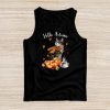 Funny Cat Leaf Fall Hello Autumn Cute Kitten Cat Lovers Tank Top