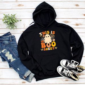 Funny Halloween Boo Ghost Costume This is Some Boo Sheet Hoodie 1 6