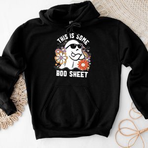 Funny Halloween Boo Ghost Costume This is Some Boo Sheet Hoodie