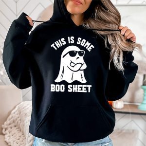 Funny Halloween Boo Ghost Costume This is Some Boo Sheet Hoodie 2 2