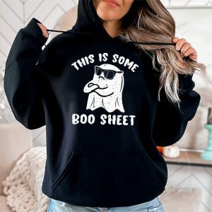 Funny Halloween Boo Ghost Costume This is Some Boo Sheet Hoodie 2 3